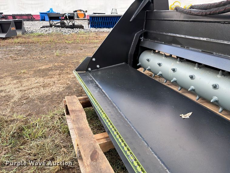 image for item EX4268 Raytree RPRB72 skid steer 6-in-1 power rake bucket