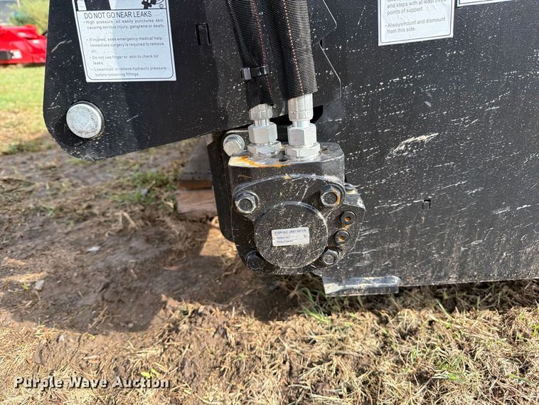 image for item EX4268 Raytree RPRB72 skid steer 6-in-1 power rake bucket
