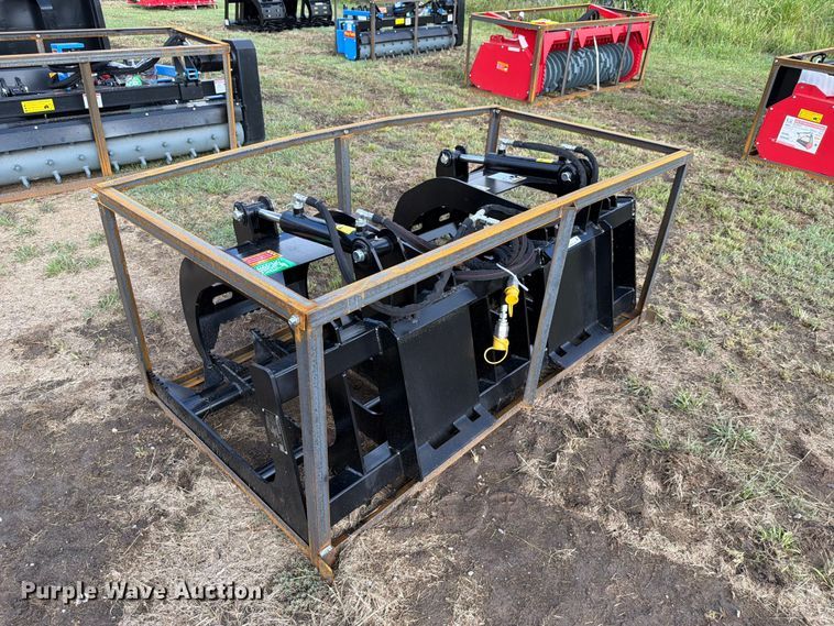 image for item EX4271 Raytree RMBG72 skid steer grapple bucket