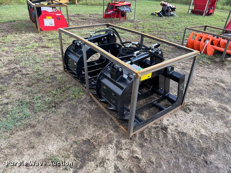 image for item EX4271 Raytree RMBG72 skid steer grapple bucket