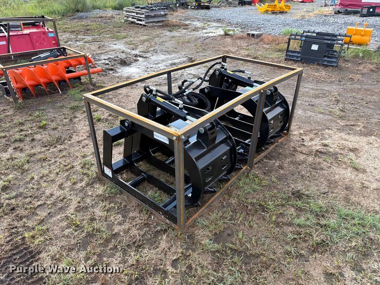 image for item EX4271 Raytree RMBG72 skid steer grapple bucket