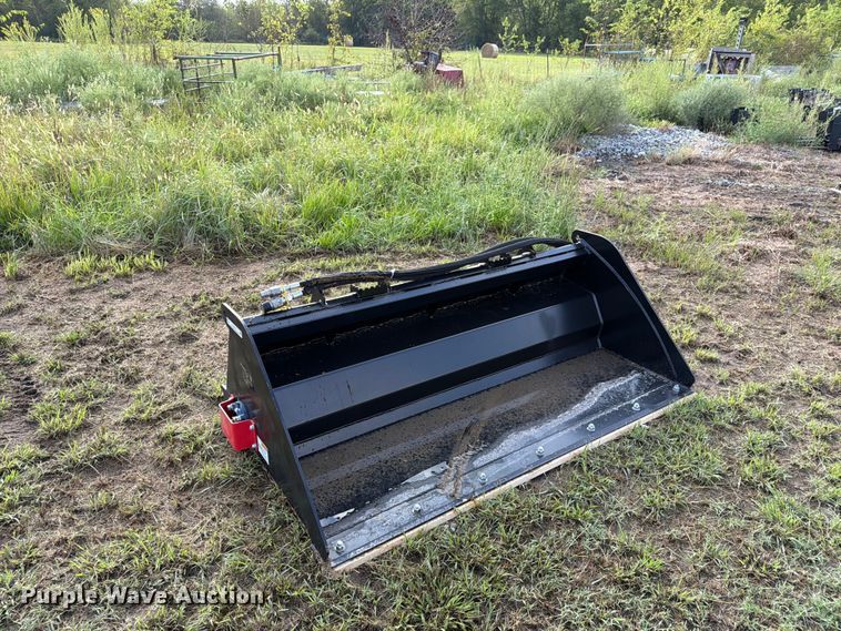 image for item EX4274 Raytree RMRB72 skid steer power rake bucket