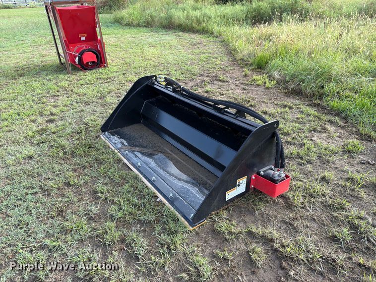 image for item EX4274 Raytree RMRB72 skid steer power rake bucket