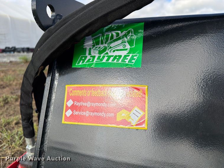 image for item EX4274 Raytree RMRB72 skid steer power rake bucket
