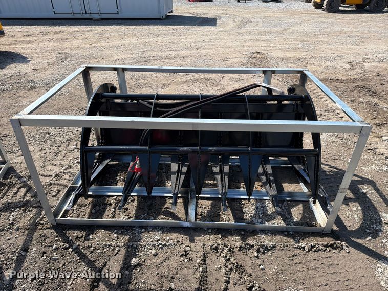 image for item EX4278 Wolverine LR72 skid steer root grapple bucket
