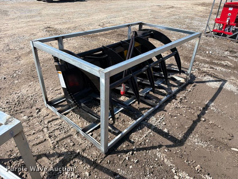 image for item EX4278 Wolverine LR72 skid steer root grapple bucket