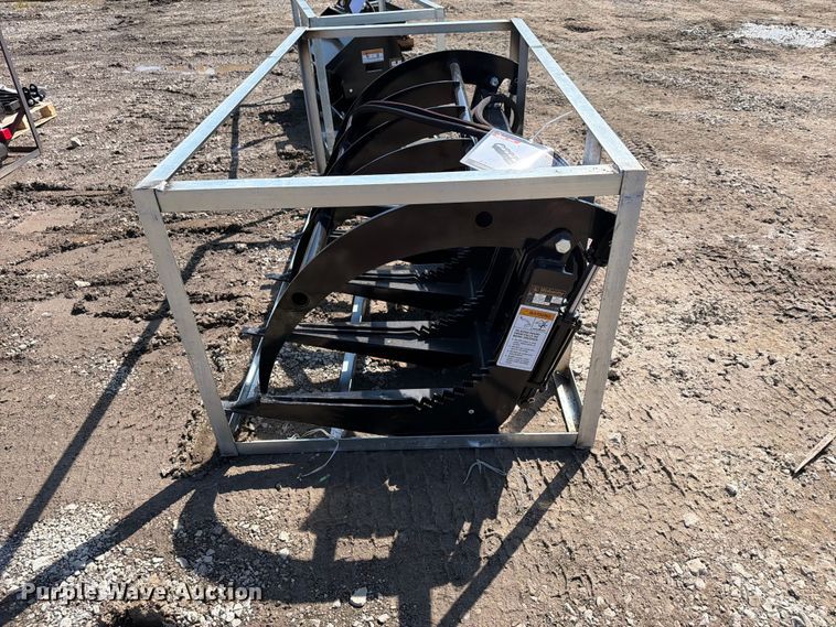 image for item EX4278 Wolverine LR72 skid steer root grapple bucket