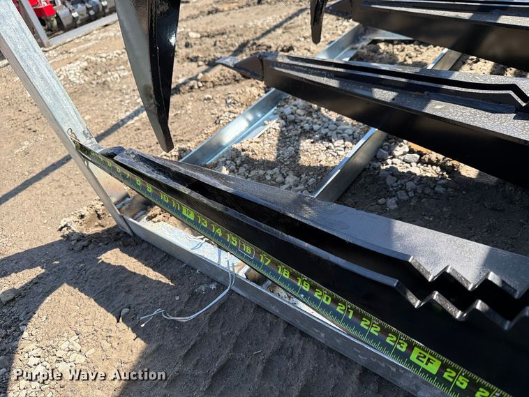 image for item EX4278 Wolverine LR72 skid steer root grapple bucket