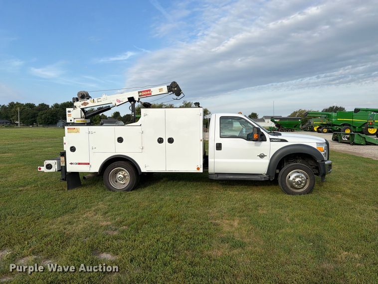 image for item EX4606 2013 Ford F550 Super Duty utility / service truck