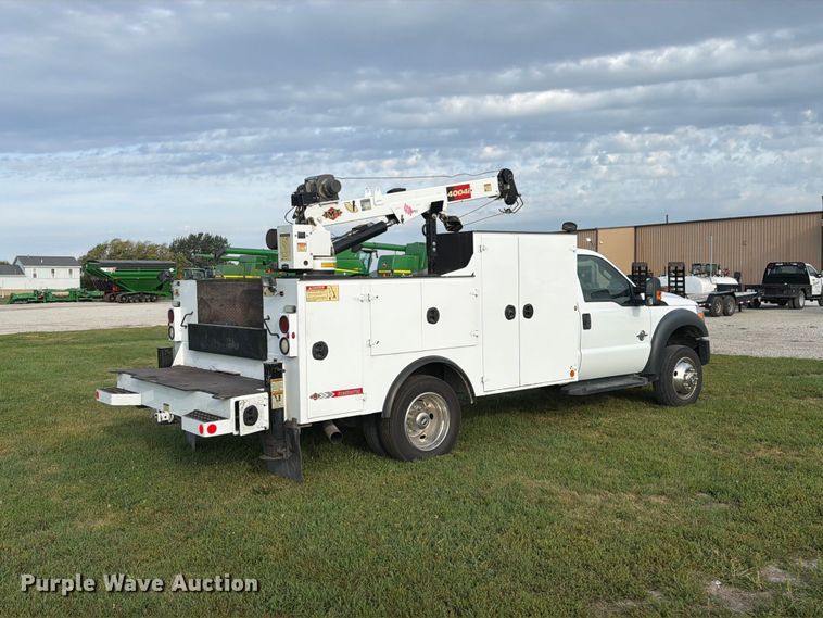 image for item EX4606 2013 Ford F550 Super Duty utility / service truck