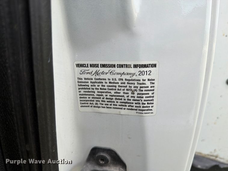 image for item EX4606 2013 Ford F550 Super Duty utility / service truck