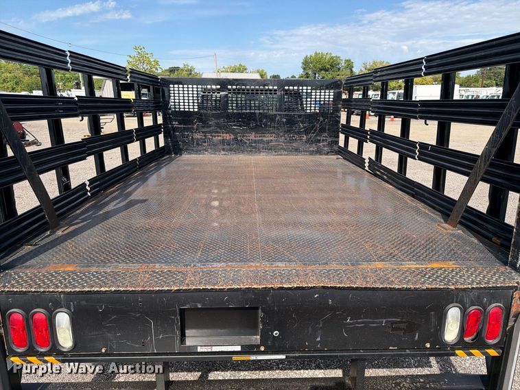 image for item FB5063 2018 RAM 5500 Heavy Duty flatbed truck