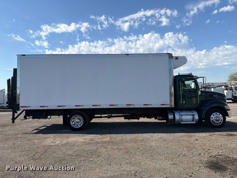 image for item FB5074 2014 Peterbilt 337 refrigerated truck