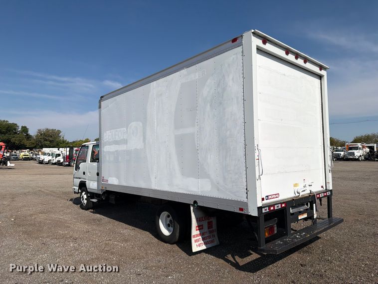 image for item FB5091 2007 Isuzu NPR HD Crew Cab box truck