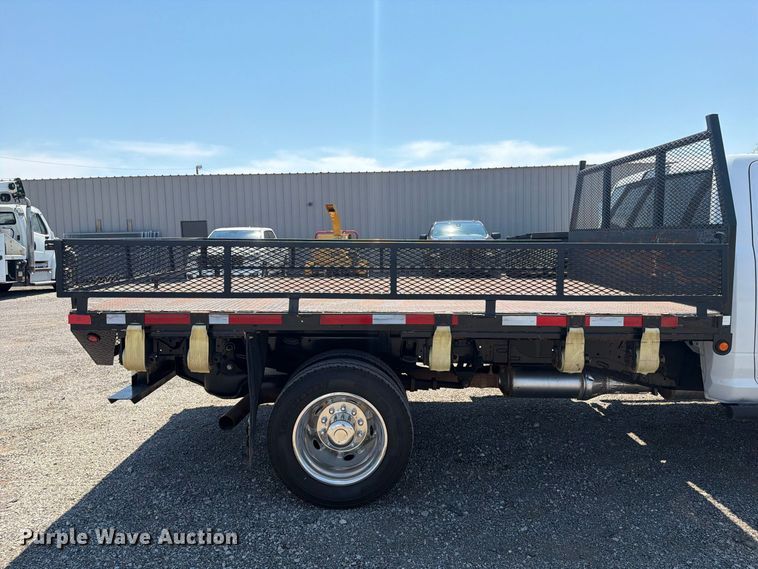 image for item FB5097 2012 Dodge Ram 4500 Heavy Duty flatbed truck
