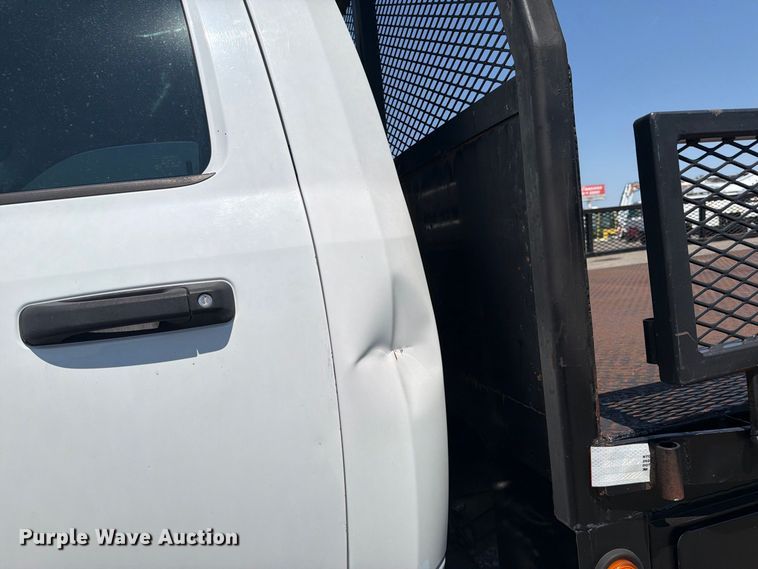 image for item FB5097 2012 Dodge Ram 4500 Heavy Duty flatbed truck
