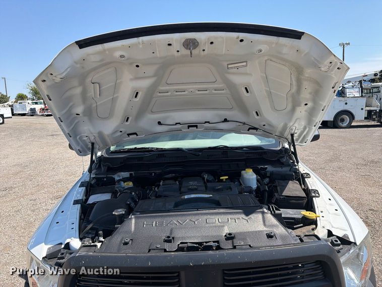 image for item FB5097 2012 Dodge Ram 4500 Heavy Duty flatbed truck