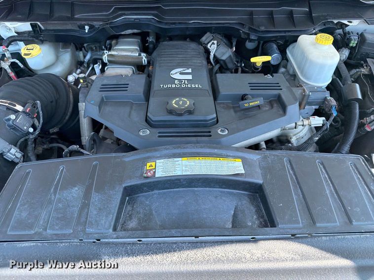 image for item FB5097 2012 Dodge Ram 4500 Heavy Duty flatbed truck