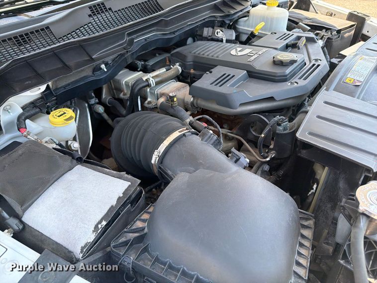 image for item FB5097 2012 Dodge Ram 4500 Heavy Duty flatbed truck