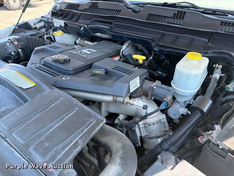 image for item FB5097 2012 Dodge Ram 4500 Heavy Duty flatbed truck