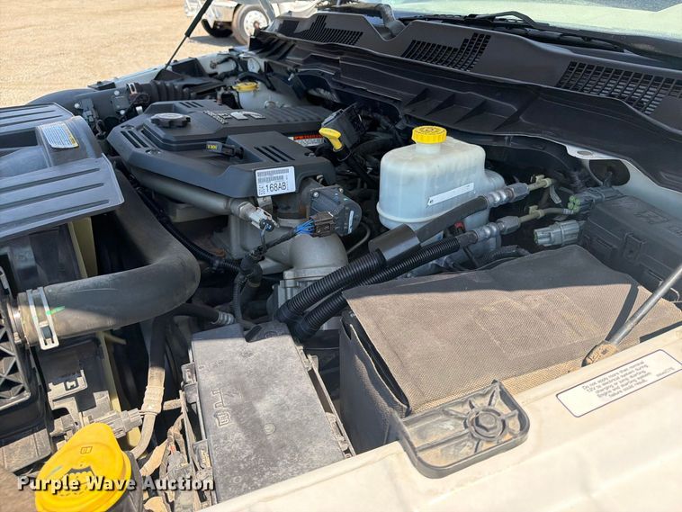 image for item FB5097 2012 Dodge Ram 4500 Heavy Duty flatbed truck