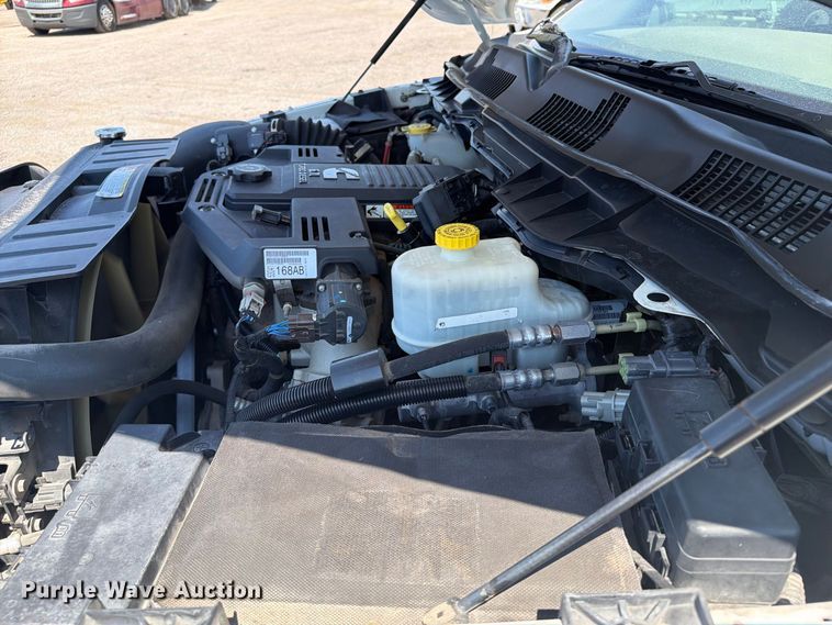image for item FB5097 2012 Dodge Ram 4500 Heavy Duty flatbed truck