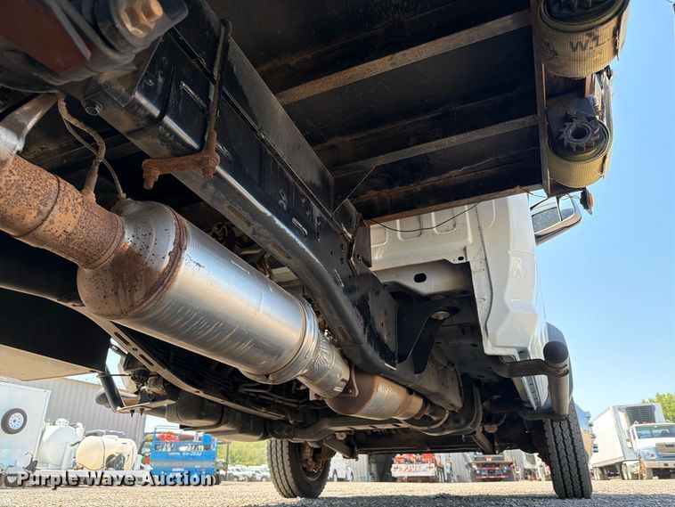 image for item FB5097 2012 Dodge Ram 4500 Heavy Duty flatbed truck
