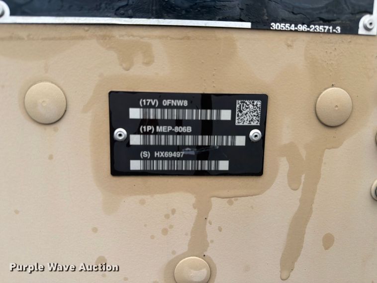 image for item FC3342 L3 MEP-806B generator