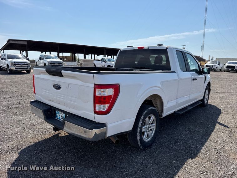 image for item FC4072 2022 Ford F150 Crew Cab pickup truck