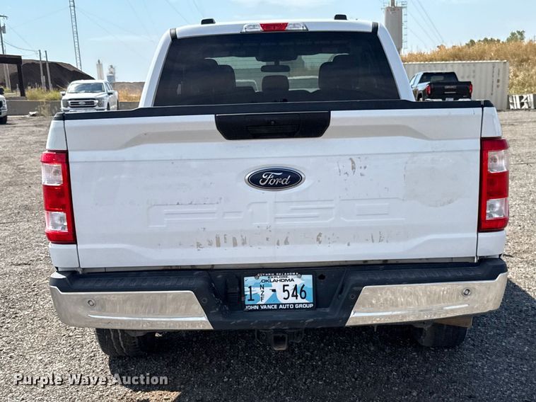 image for item FC4072 2022 Ford F150 Crew Cab pickup truck