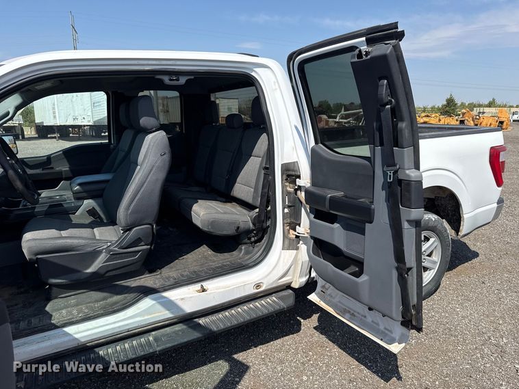 image for item FC4072 2022 Ford F150 Crew Cab pickup truck