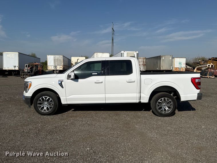 image for item FC4238 2021 Ford F-150 Crew Cab pickup truck