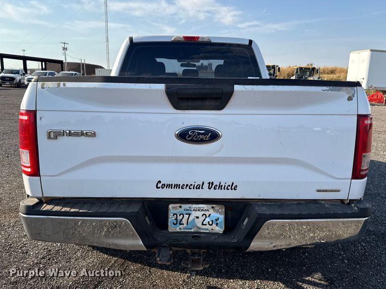 image for item FC4240 2016 Ford F150 Ext. Cab pickup truck