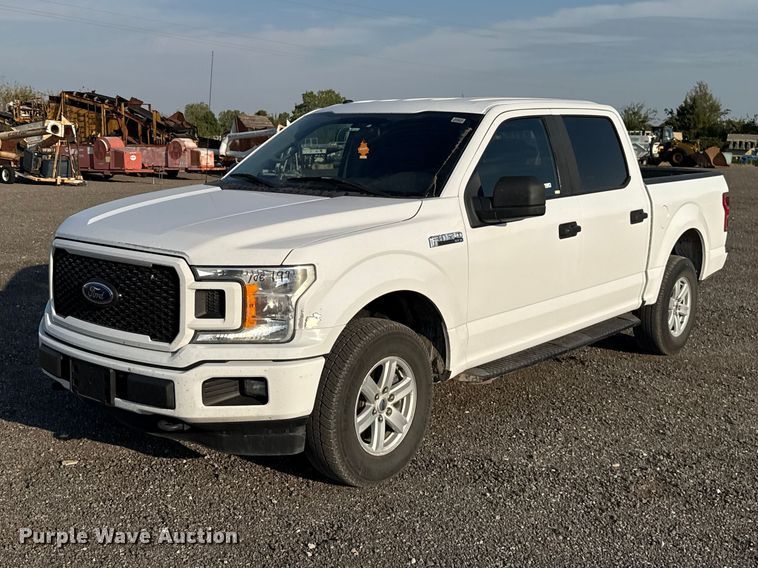 2018 Ford F150 Crew Cab pickup truck