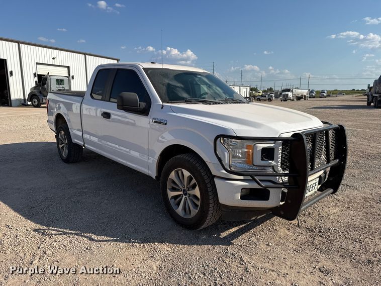 image for item FC4296 2018 Ford F150 Ext. Cab pickup truck