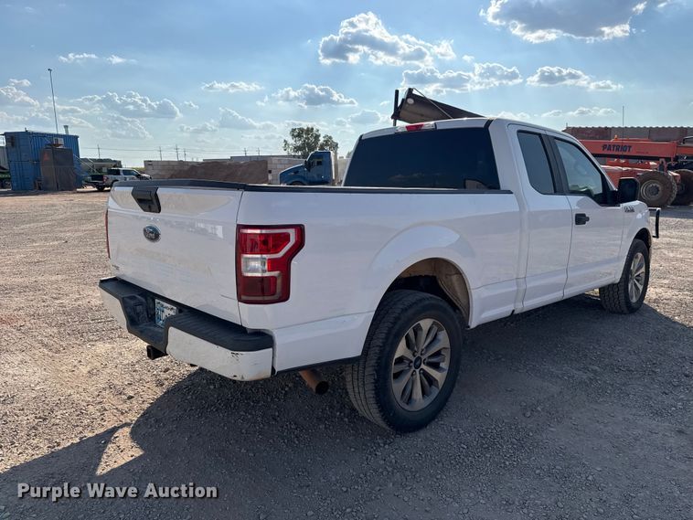 image for item FC4296 2018 Ford F150 Ext. Cab pickup truck