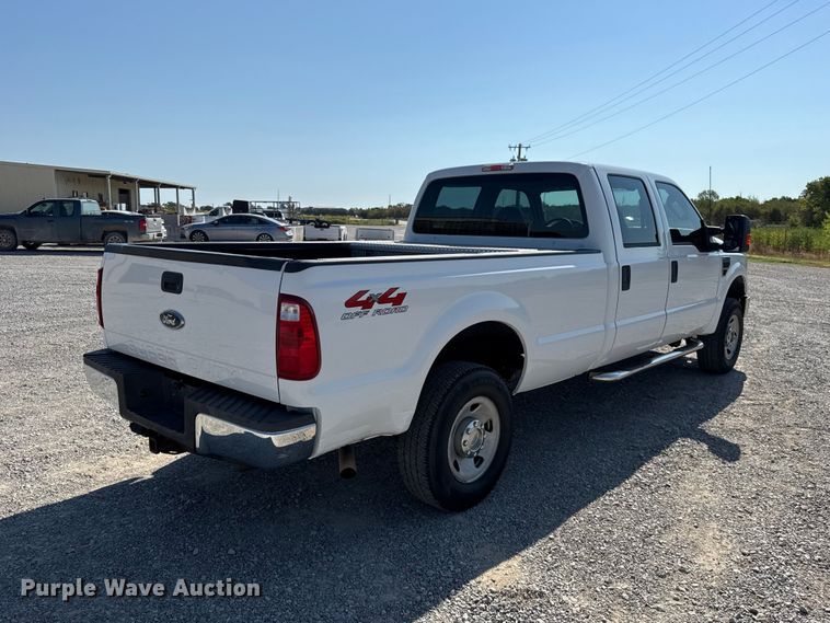 image for item FC4300 2008 Ford F250 Super Duty Crew Cab pickup truck