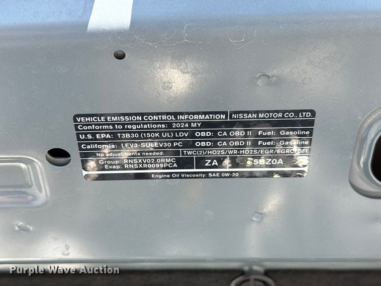 image for item FC4322 2024 Nissan Sentra 