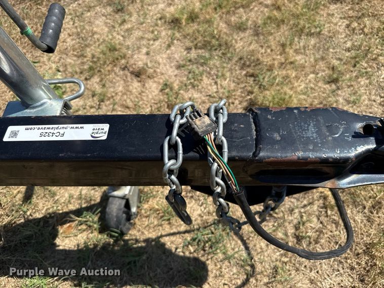 image for item FC4325 2018 Bear Trailer Mfg. Inc. tri-toon boat trailer