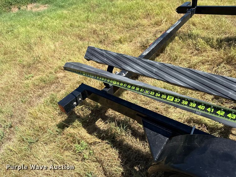 image for item FC4325 2018 Bear Trailer Mfg. Inc. tri-toon boat trailer