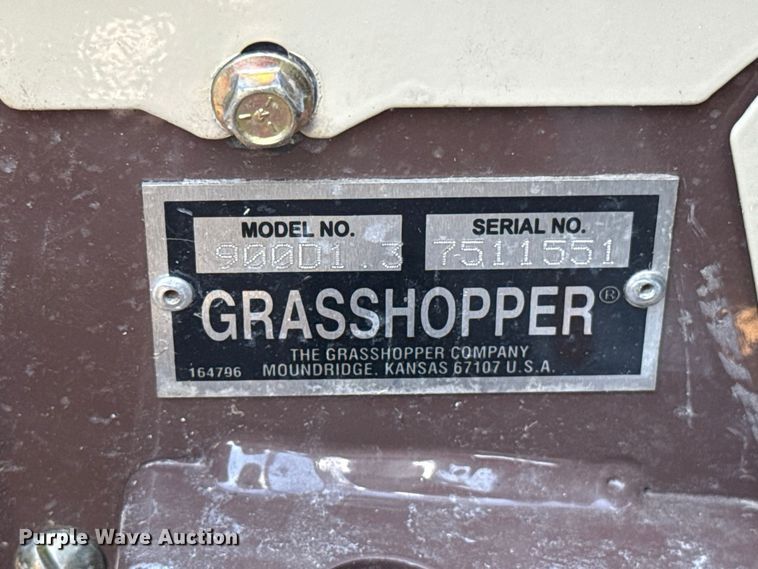 image for item FC4328 2025 Grasshopper 900D lawn mower