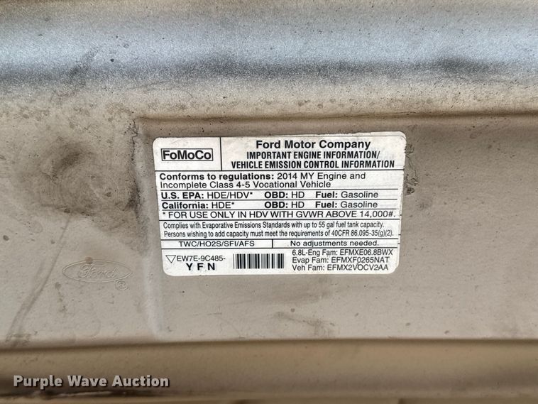 image for item FC4333 2014 Ford E-450 shuttle bus