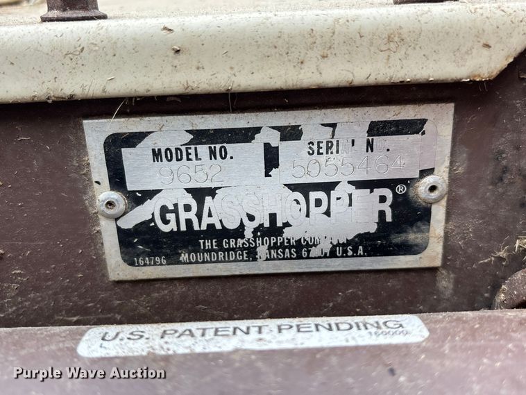 image for item FG0664 2000 Grasshopper 618 ZTR lawn mower