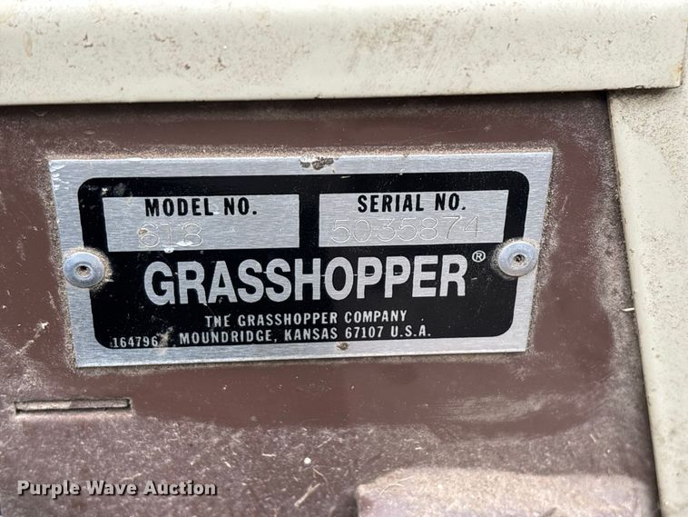 image for item FG0664 2000 Grasshopper 618 ZTR lawn mower