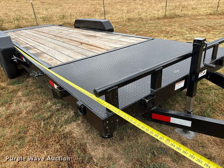image for item FG0670 2026 Stag Trailers MFG LLC tilt deck equipment trailer