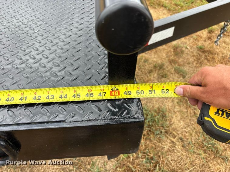 image for item FG0670 2026 Stag Trailers MFG LLC tilt deck equipment trailer