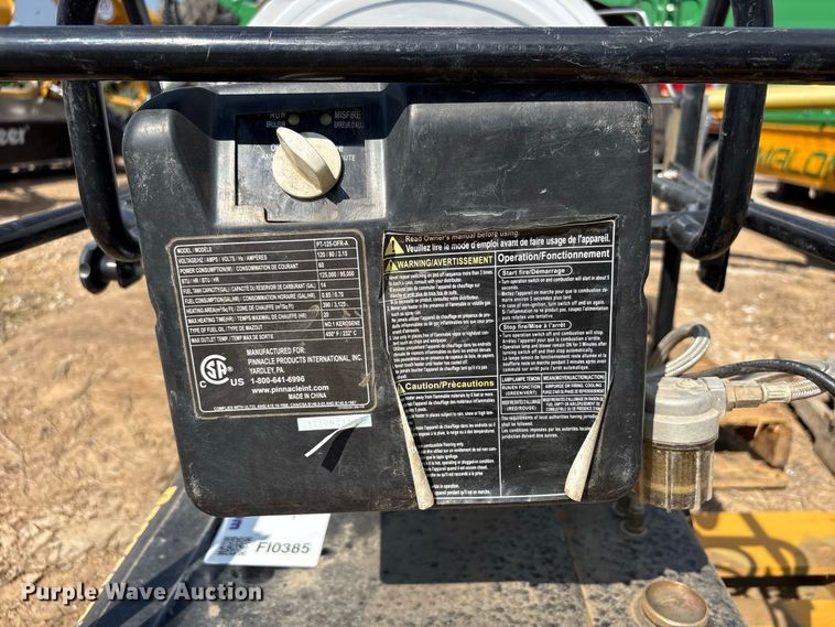 image for item FI0385 (2) Protemp PT-125-OFR-A heaters