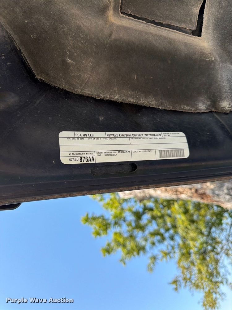 image for item FK3392 2017 RAM 2500 Crew Cab pickup truck