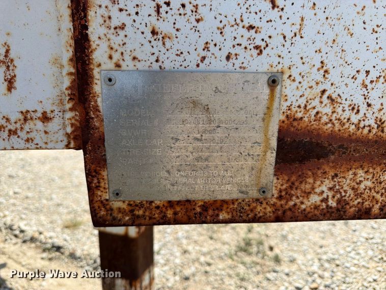 image for item FK3457 1998 Kiefer 500 tank trailer