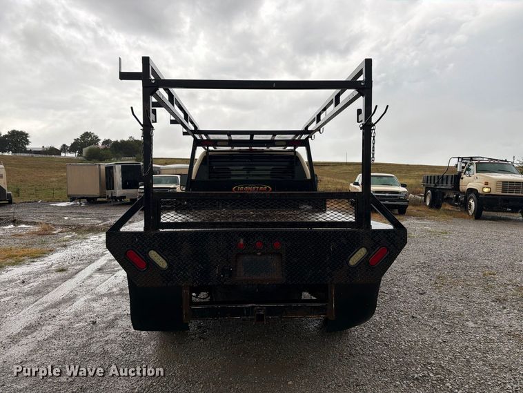 image for item FK3460 2008 Chevrolet Silverado 2500HD Ext. Cab flatbed pickup truck